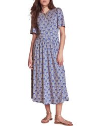 Boden - Louisa Print Jersey Midi Dress - Lyst