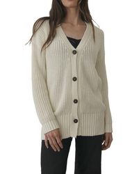 Paneros Clothing - Emily Long Cotton Cardigan - Lyst