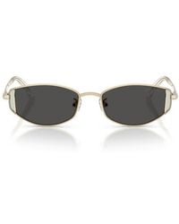 Swarovski - 53Mm Oval Sunglasses - Lyst