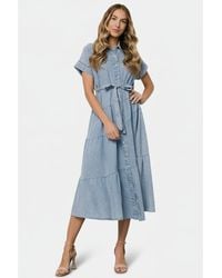 Baltic Born - Logan Button Up Dress - Lyst