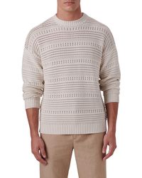 Bugatchi - Cotton Crewneck Sweater - Lyst