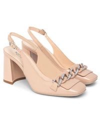 Nero Giardini - Chain Slingback Pump - Lyst