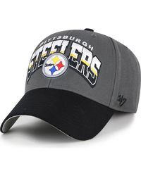 '47 - Pittsburgh Steelers Split Block Mvp Adjustable Hat - Lyst