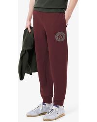 Lacoste - Double Face Cotton Blend Piqué Joggers - Lyst