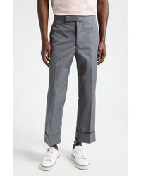 Thom Browne - Classic Fit 1 Typewriter Cloth Backstrap Trousers - Lyst