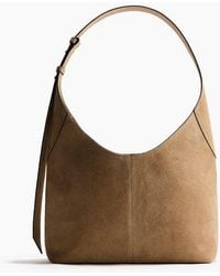 H&M - Suede Shoulder Bag - Lyst