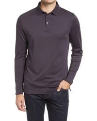 Robert Barakett - Georgia Long Sleeve Polo - Lyst