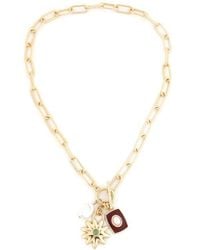 Panacea - Faux Pearl Charm Pendant Necklace - Lyst
