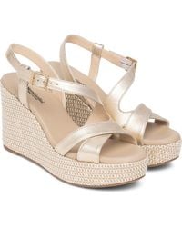 Nero Giardini - Slingback Platform Wedge Sandal - Lyst