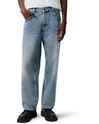 Rag & Bone - Rb Baggy Authentic Rigid Straight Leg Jeans - Lyst