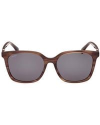 Max Mara - 55Mm Round Sunglasses - Lyst