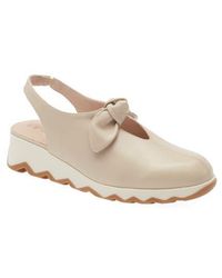 Wonders - Knotted Wedge Slingback Pump - Lyst