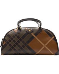 Burberry - Medium Highlands Bowling Bag - Lyst