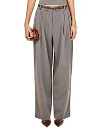 Endless Rose - Pleat Front Wide Leg Pants - Lyst