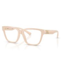 Burberry - 52Mm Square Optical Glasses - Lyst