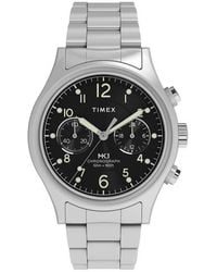 Timex - Mk1 Chronograph Bracelet Watch, 40Mm - Lyst