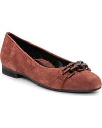 Ara - Scout Chain Ballet Flat - Lyst