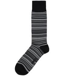 Cole Haan - Multistripe Crew Socks - Lyst