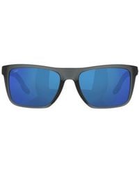 Costa Del Mar - Mainsail 55Mm Mirrored Polarized Rectangular Sunglasses - Lyst