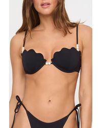LSPACE - Sunrise Shell Bikini Top - Lyst