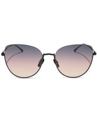 DIFF - Kinsley 57Mm Gradient Round Sunglasses - Lyst