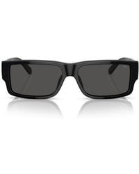 DIESEL - Geck-D 57Mm Rectangular Sunglasses - Lyst