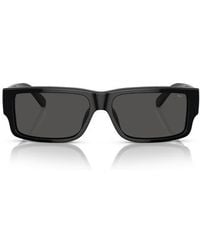 DIESEL - Geck-D 57Mm Rectangular Sunglasses - Lyst