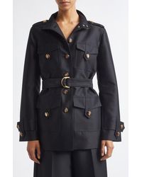 Zimmermann - Valiant Wool & Silk Utility Jacket - Lyst