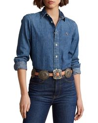 Polo Ralph Lauren - Slim Fit Denim Button-Up Shirt - Lyst