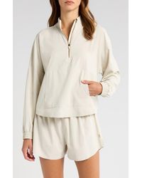 Rhone - Mirage Water-Repellent Half-Zip Jacket - Lyst