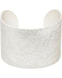 Youzey - Hammered Cuff - Lyst