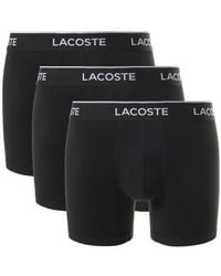 Lacoste - Assorted 3-Pack Stretch Cotton Boxer Briefs - Lyst