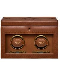 Wolf - Brogue Double Winder With Storage - Lyst