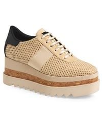 Stella McCartney - Sneak-Elyse Platform Wedge Sneaker - Lyst