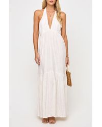 L*Space - Soller Halter Maxi Dress - Lyst