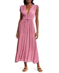 Elan - Ruched Tiered Cover-up Maxi Dress - Lyst