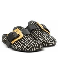 Balmain - Anthem Mules - Lyst