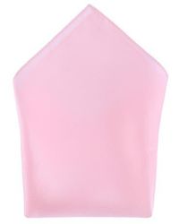 Trafalgar - Sutton Solid Color 13 Inch Silk Pocket Square - Lyst