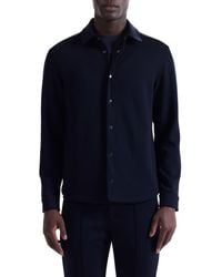 Bugatchi - Soft Touch Snap-Up Shirt - Lyst