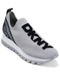 DKNY - Abbi Knit Sneaker - Lyst