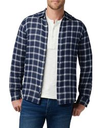 Joe's Jeans - Oliver Plaid Double Face Cotton Button-Up Shirt - Lyst