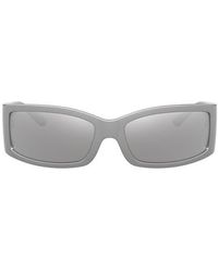 Dolce & Gabbana - 61Mm Polarized Rectangular Sunglasses - Lyst