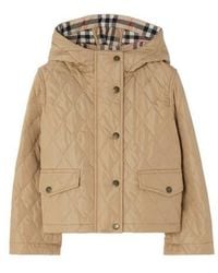 Burberry - Quilted Nylon Parka - Lyst