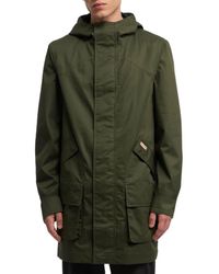 HUNTER - Downing Hooded Rain Jacket - Lyst