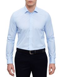 Emanuel Berg - Check Cotton Poplin Button-up Shirt - Lyst