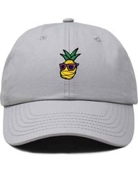 Alix - Pineapple Embroidered Dad Hat - Lyst