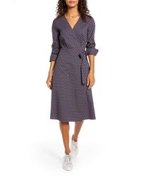 1901 poplin detail dress