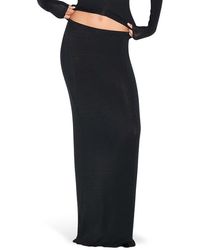 Skims - Sheer Modal Maxi Skirt - Lyst