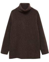 Mango - Turtleneck Sweater - Lyst