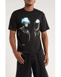 Pleasures - Duo Cotton Graphic T-Shirt - Lyst